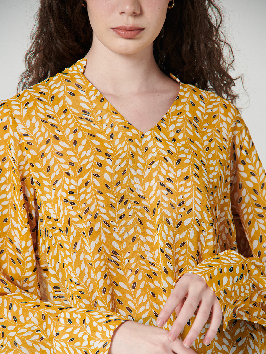 Blusa cuello en V - Lady Eta