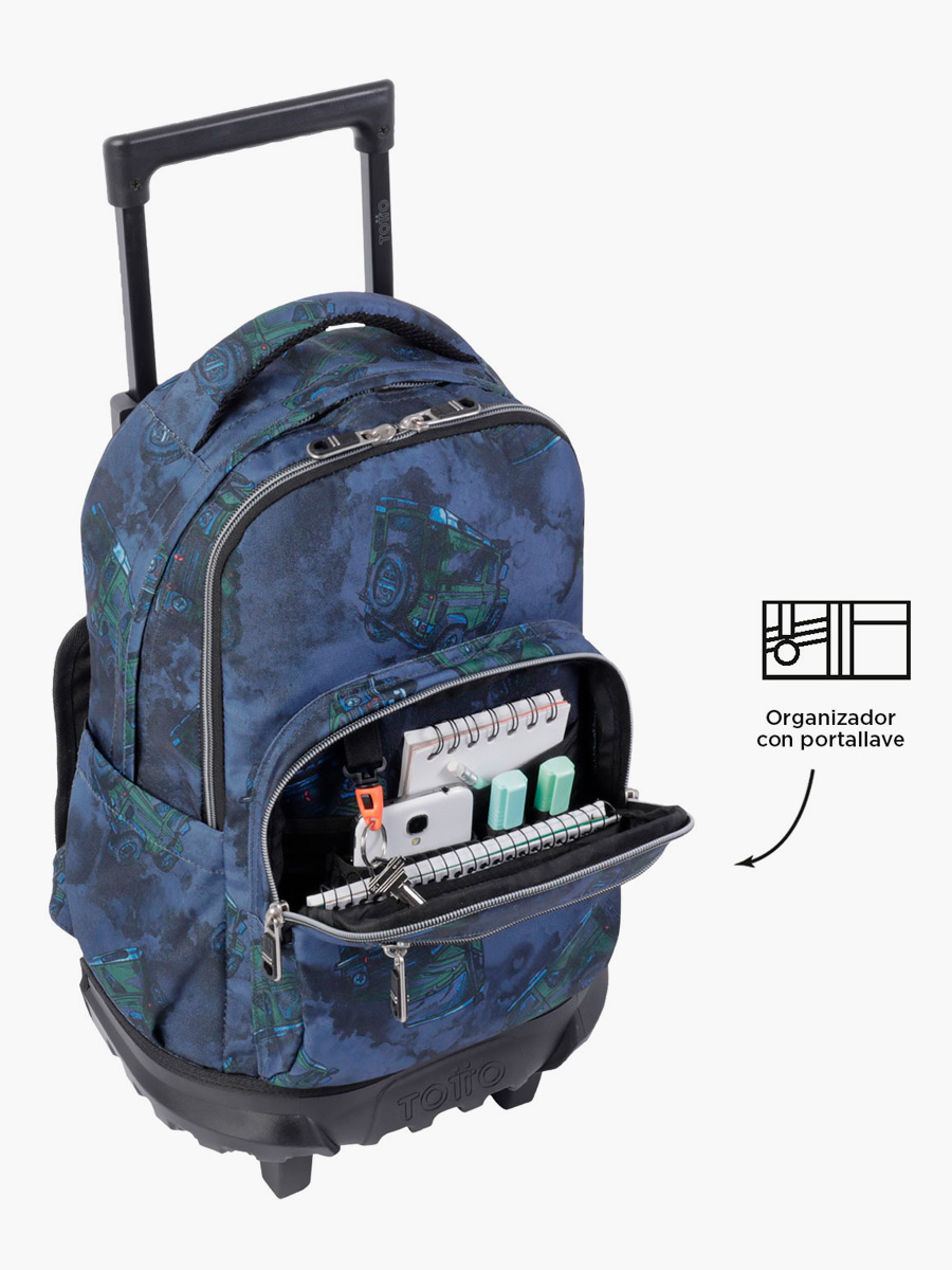 Totto - Mochila Ruedas Resma