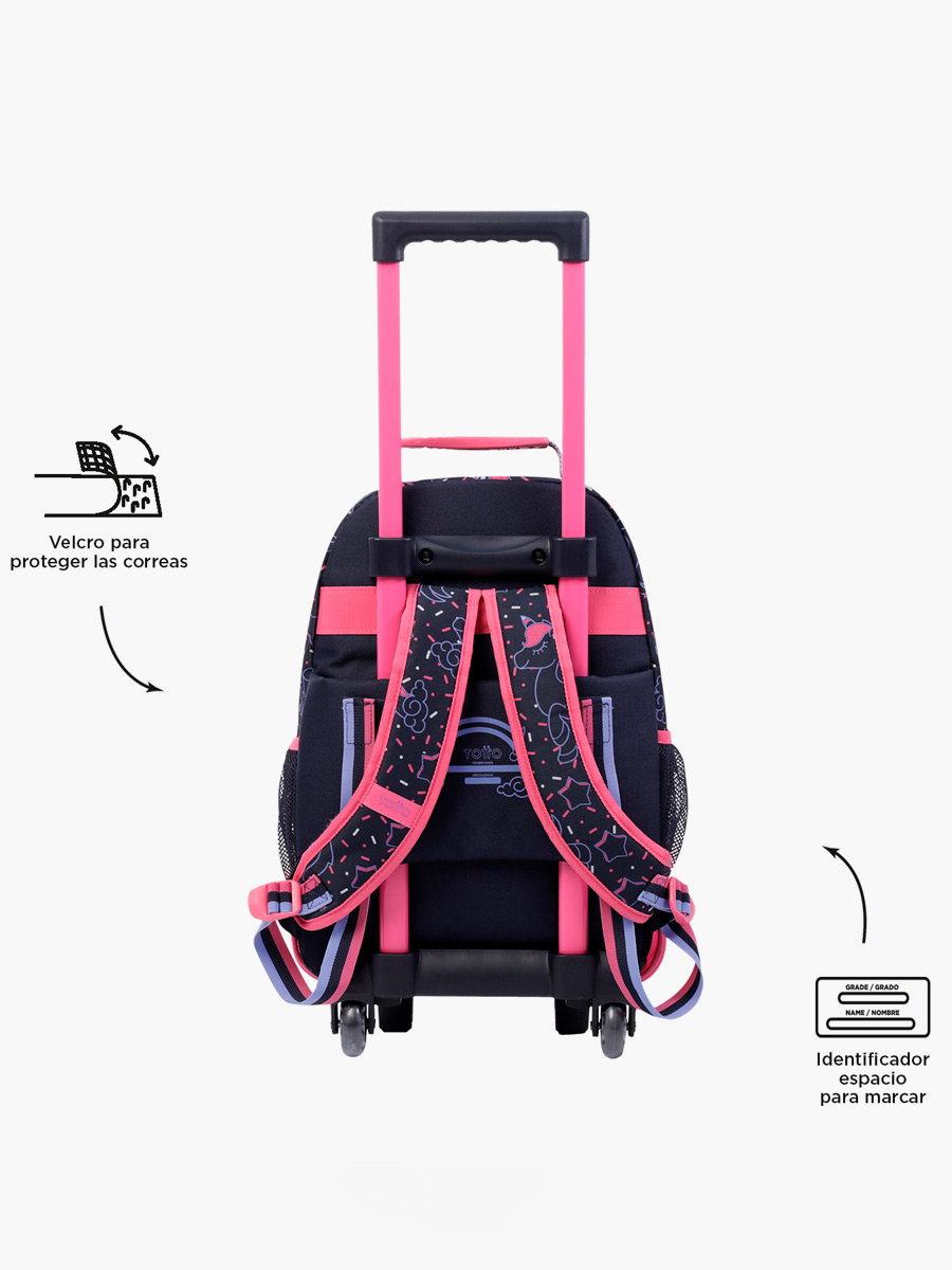 Totto - Mochila Ruedas Unipony M