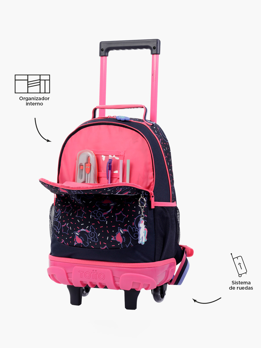Totto - Mochila Ruedas Unipony M