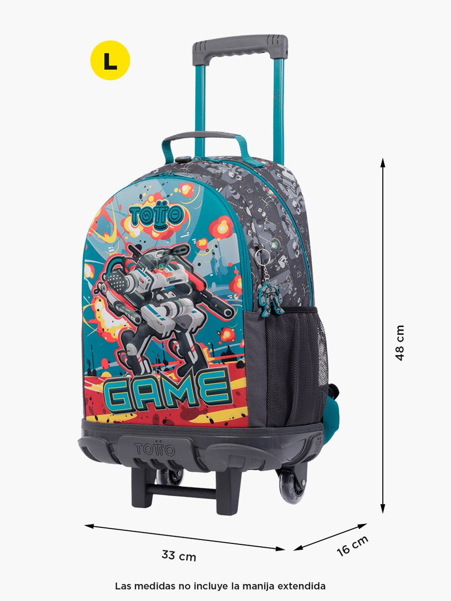 Totto - Mochila Ruedas Infinity L