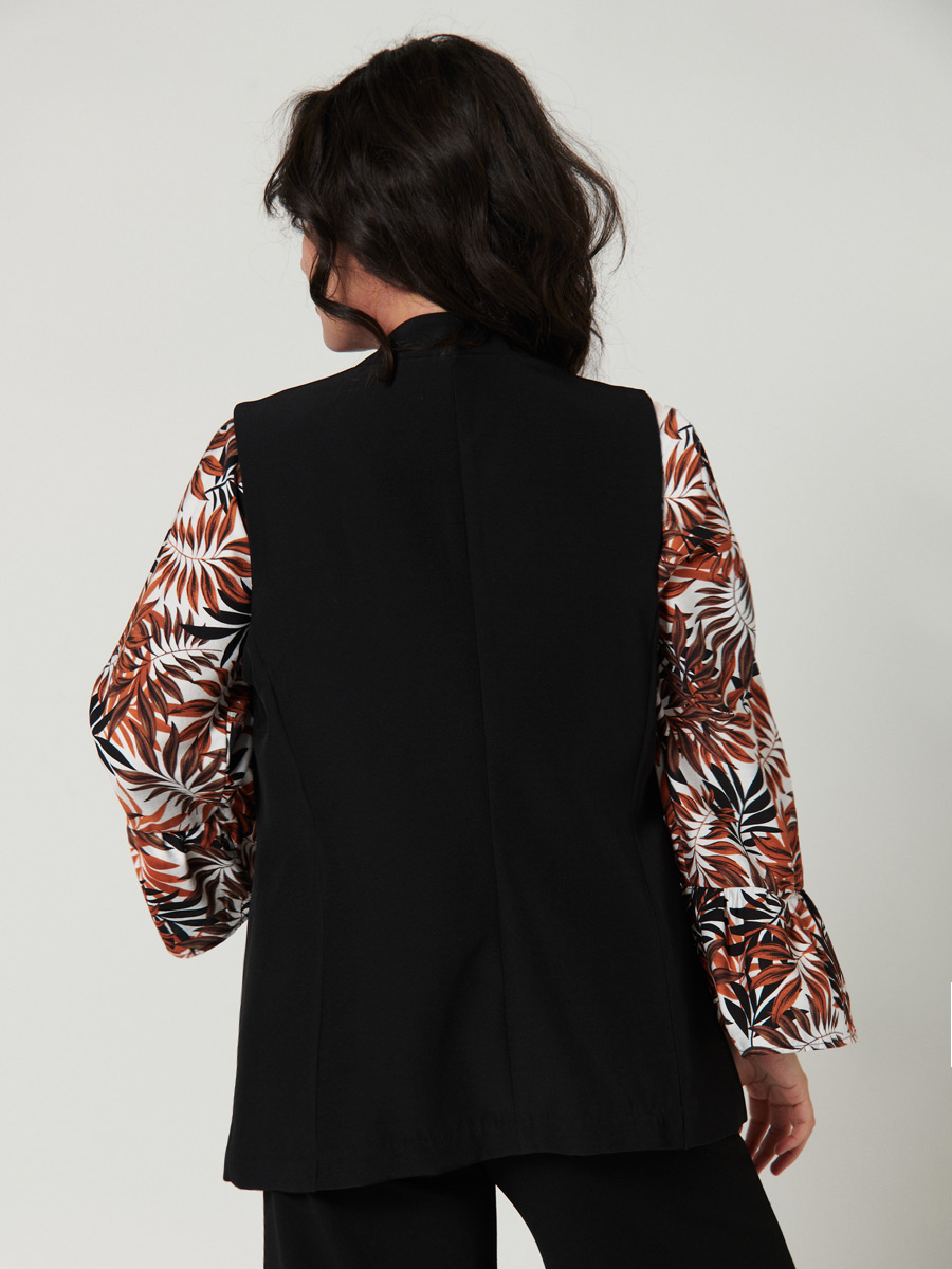Blazer Chaleco escote en V - Nickimarcs