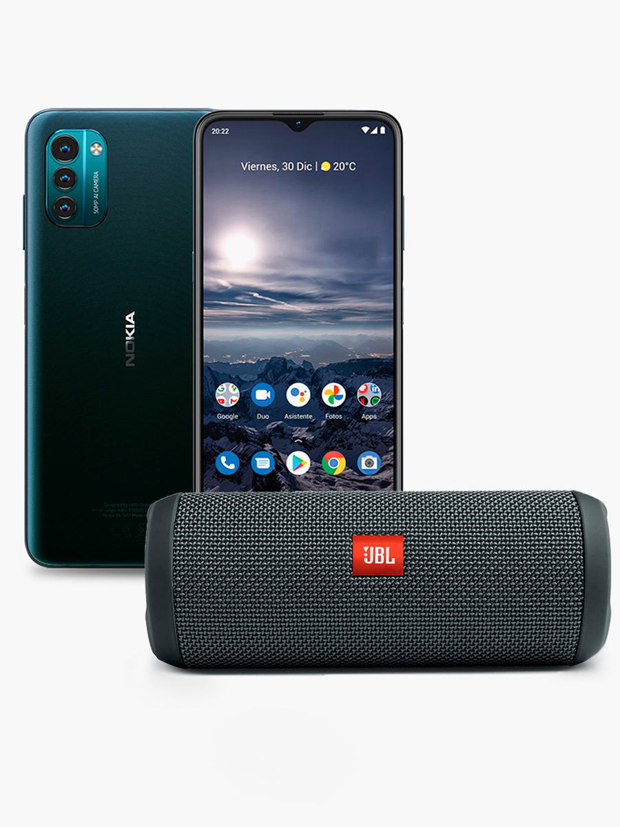 Combo Celular Nokia G21 + Parlante JBL FLIP