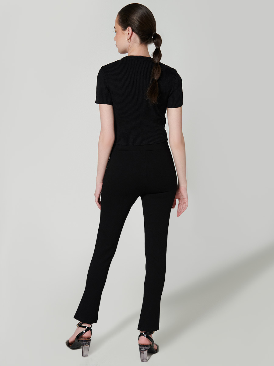 Pantalón con abertura lateral - Labelle