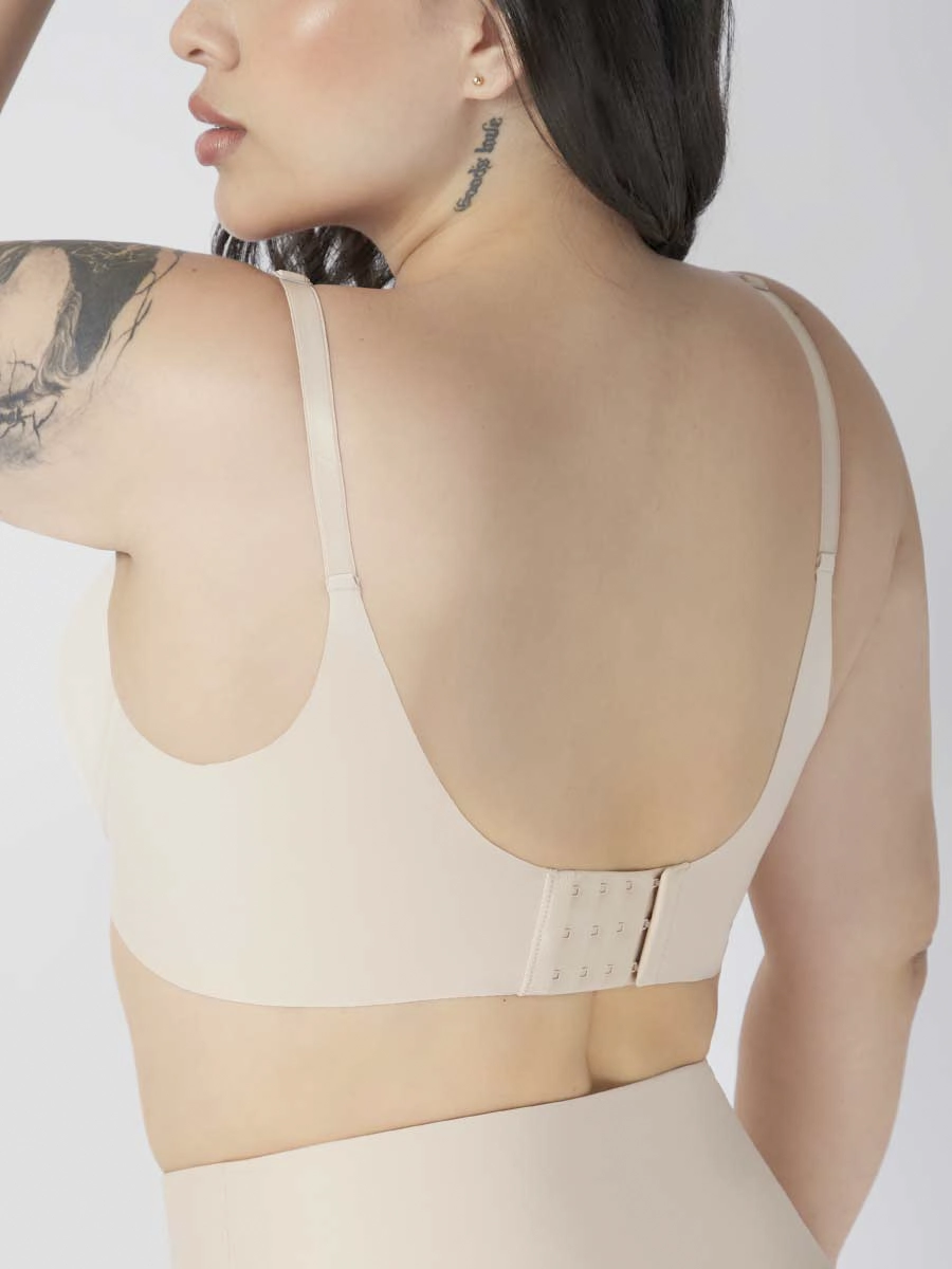Haby - Brasier con espalda ancha sin elásticos