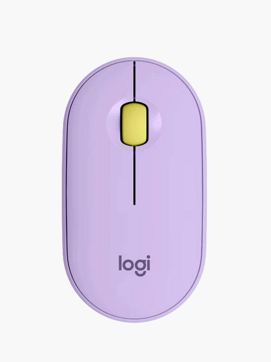 Mouse Logitech M350 Inalámbrico / Morado