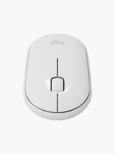 Mouse Logitech M350 Inalámbrico / Blanco