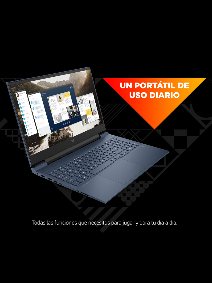 Laptop HP Gamer i5 Victus 16-d0506la/ Silver