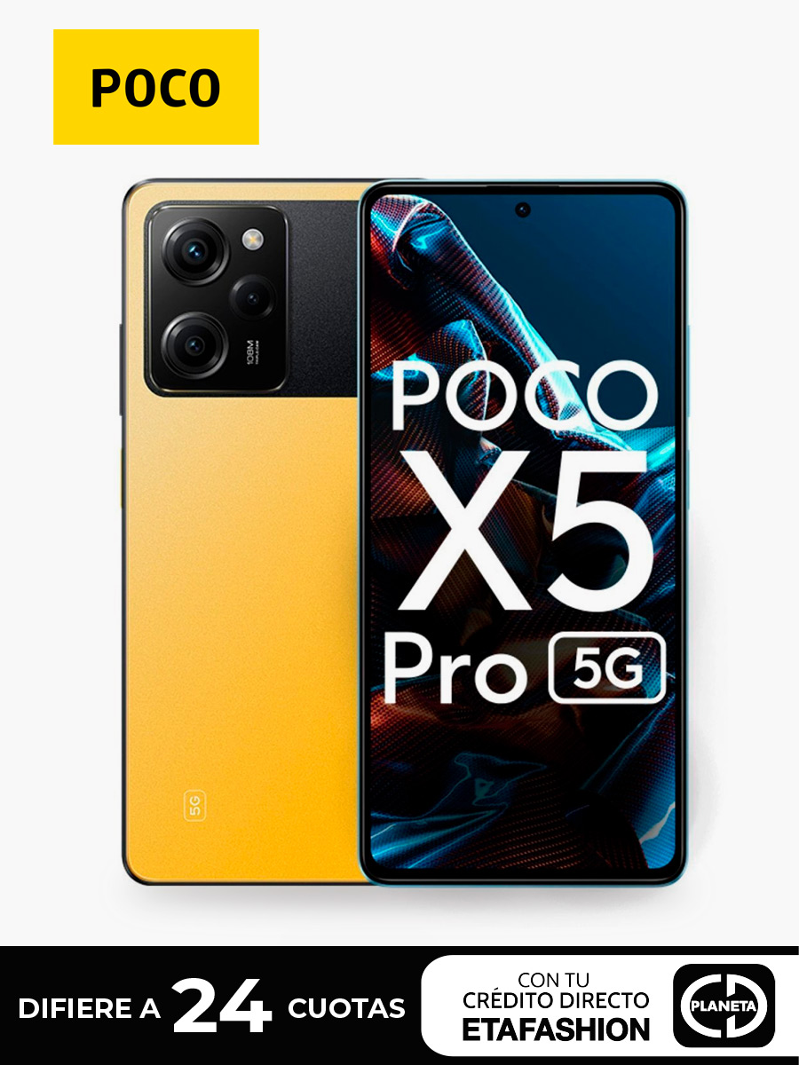 Celular Xiaomi Poco X5 Pro 256 GB / Amarillo