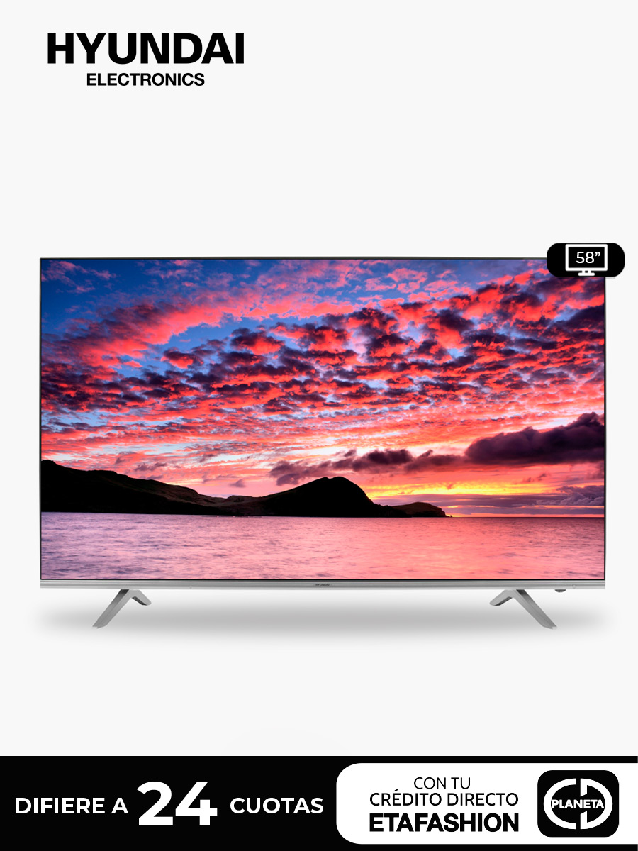 Televisor smart tv Led 43 pulgadas Hyundai