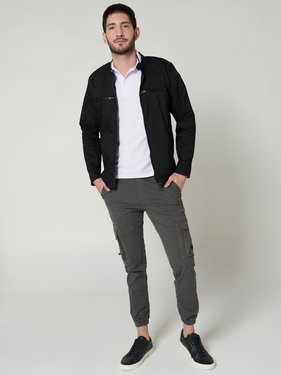 Chaqueta cuello mao - Navigare