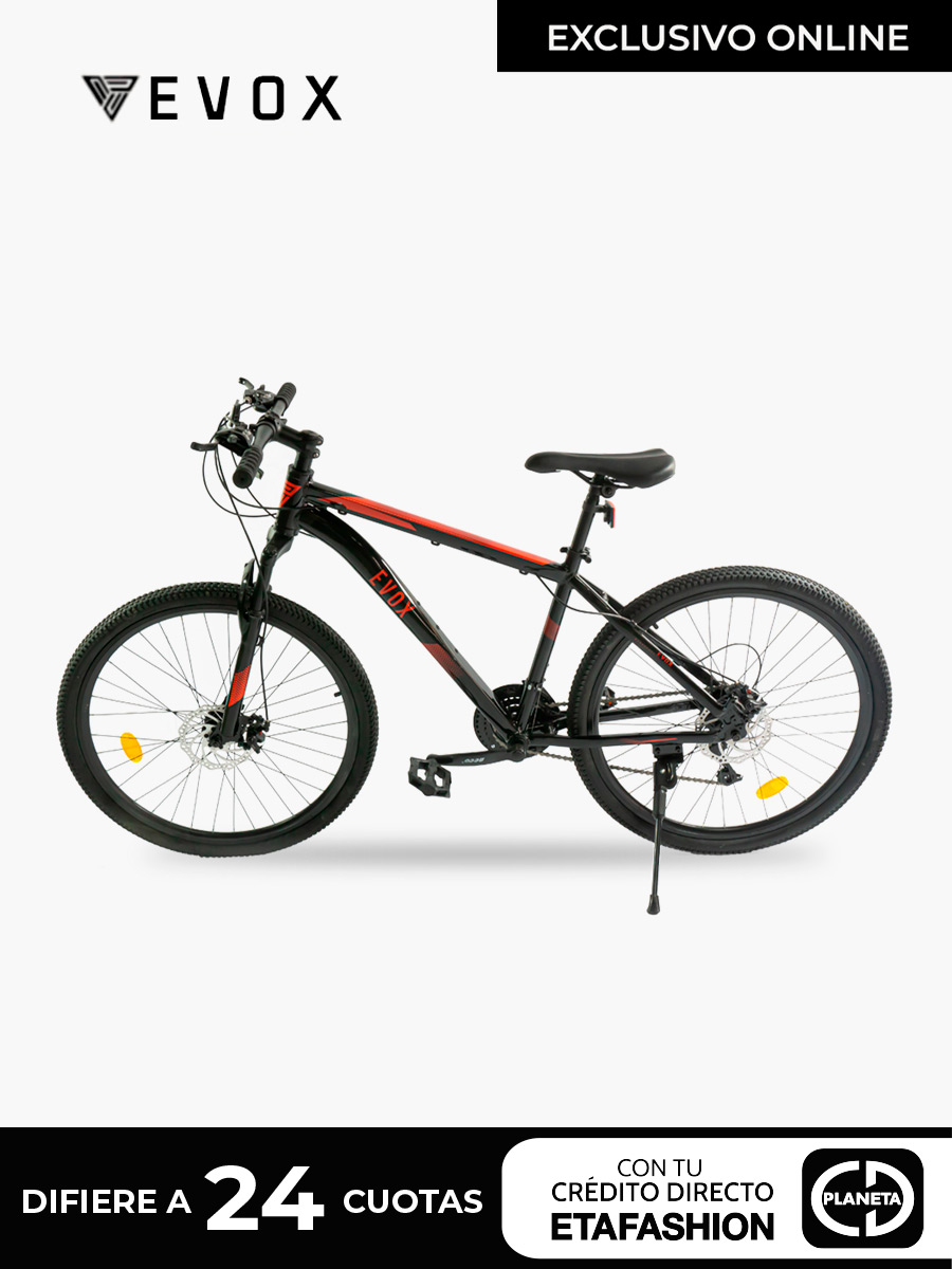 Bicicleta EVOX 21 Velocidades - Rojo/Negro