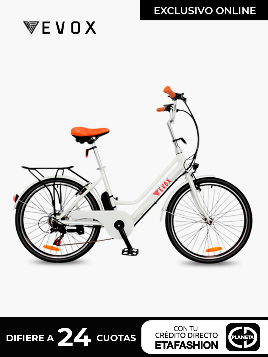 Bicicleta Eléctrica EVOX 250W - Blanco