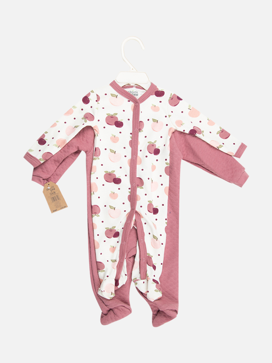 Pack X2 Mono Pijama con pies