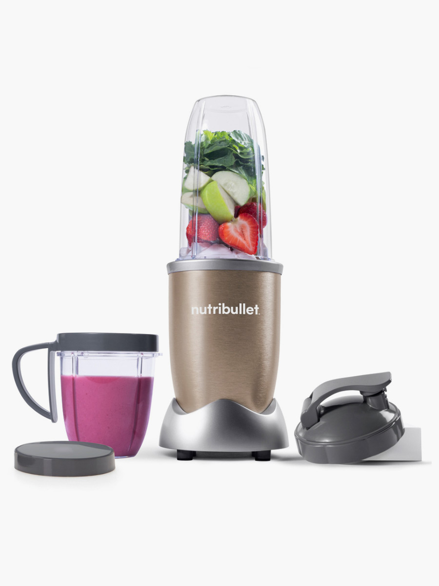 Licuadora Nutribullet 9 Pcs 900W Jarra Plástico / Champagne