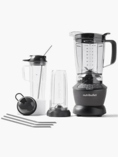 Licuadora Nutribullet 10 Pcs 2 Vel. 1200W Jarra Plástico 1.8Lts / Gris