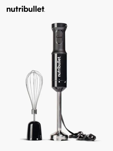 Batidora de Inmersión Nutribullet 3 Pcs 2 Velocidades 800 Watts / Negro