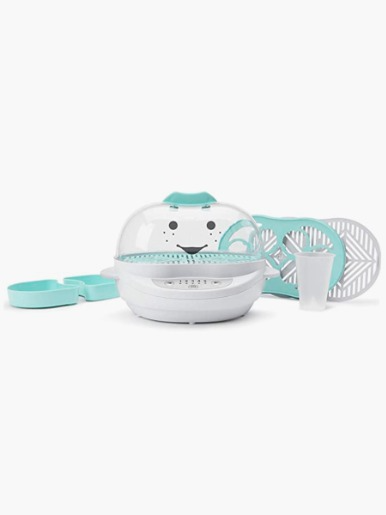 Vaporera de Cocción Nutribullet Baby de Alimentos 8 Pcs Plástico / Celeste