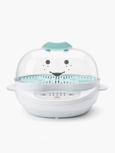 Vaporera de Cocción Nutribullet Baby de Alimentos 8 Pcs Plástico / Celeste