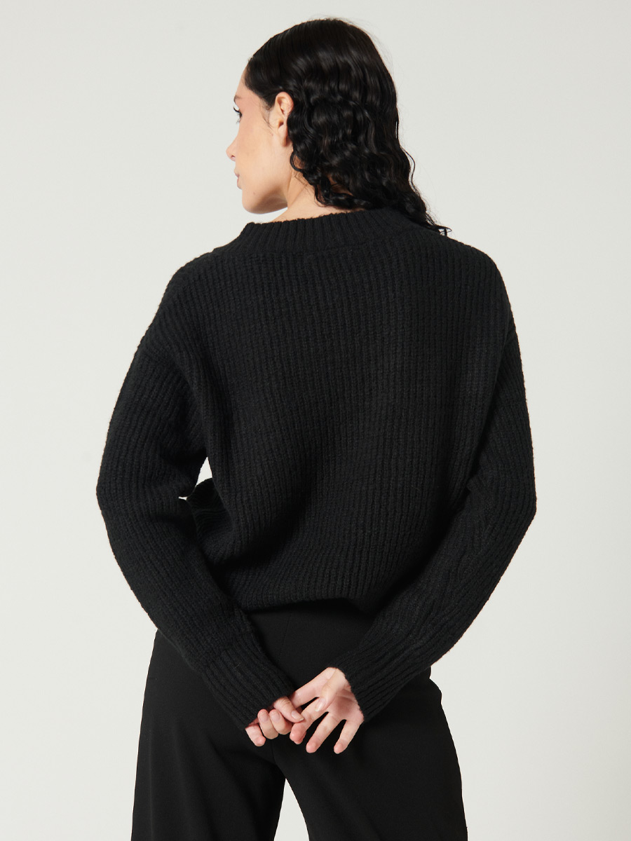 Sweater cuello en V - Labelle