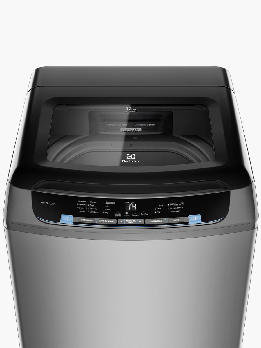 Lavadora Carga Superior Electrolux Essential Care Impeller EWIX12F6CSG 12Kg | Silver