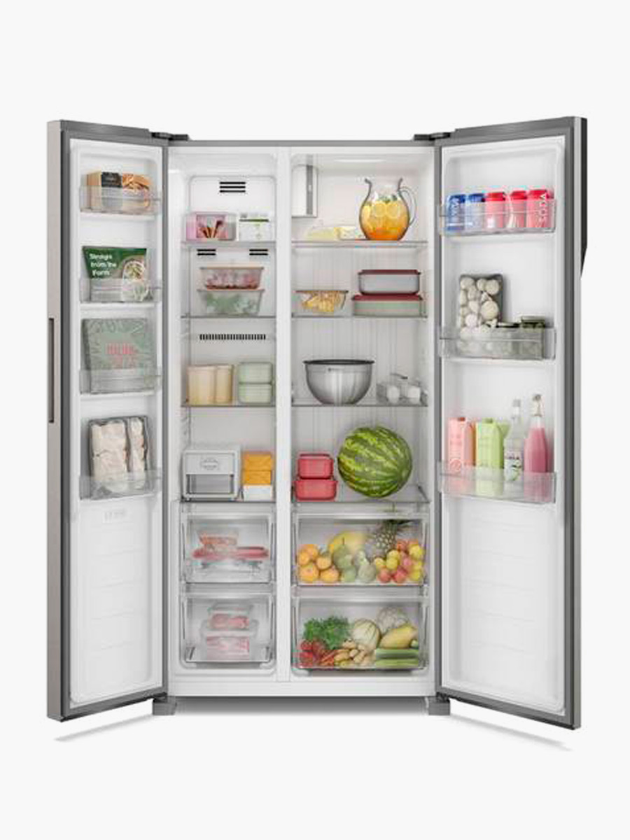 Refrigeradora Side By Side Inverter Electrolux ERSA44V6HVG 428 Lts | Silver