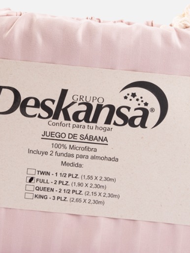 Juego de sábanas Full | <em class="search-results-highlight">Rosa</em>