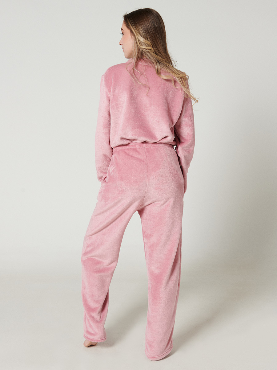 Pijama Polar 2 Piezas Buzo + Pantalón