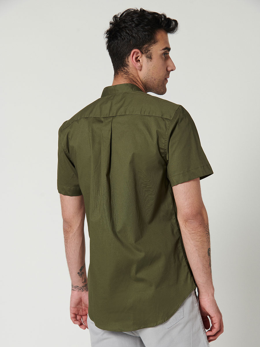 Camisa cuello Mao - Navigare