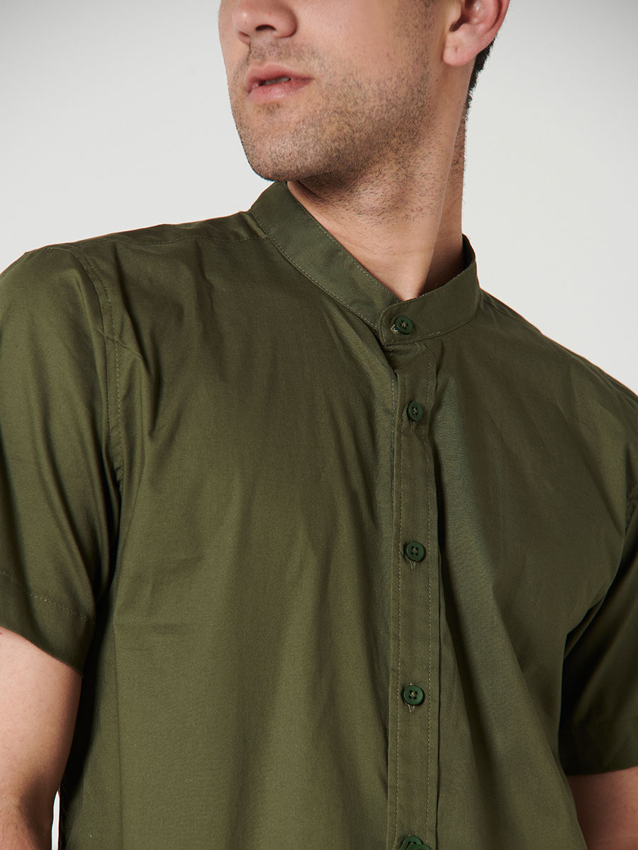 Camisa cuello Mao - Navigare