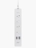 Regleta inteligente Nexxt Wi-Fi NHP-E610 | Blanco