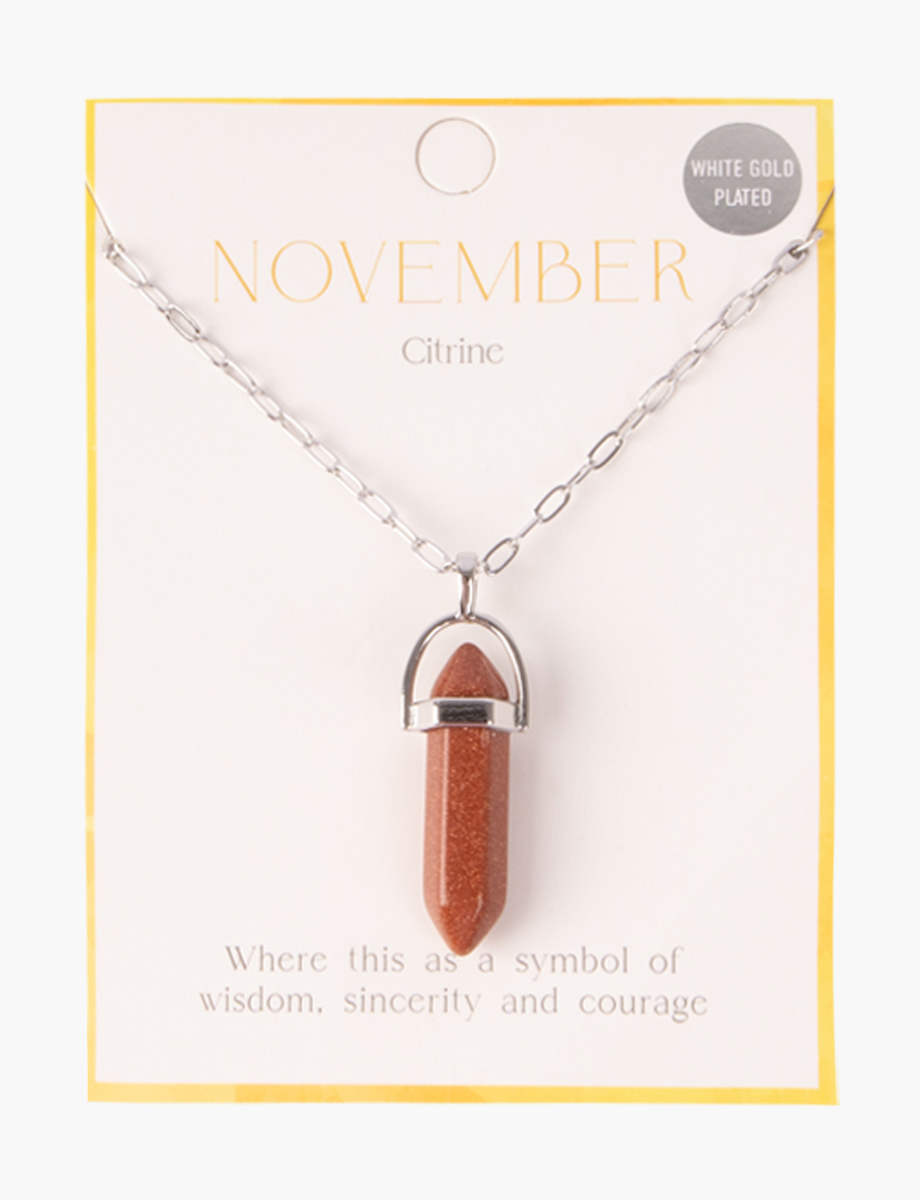 Collar Noviembre Citrine