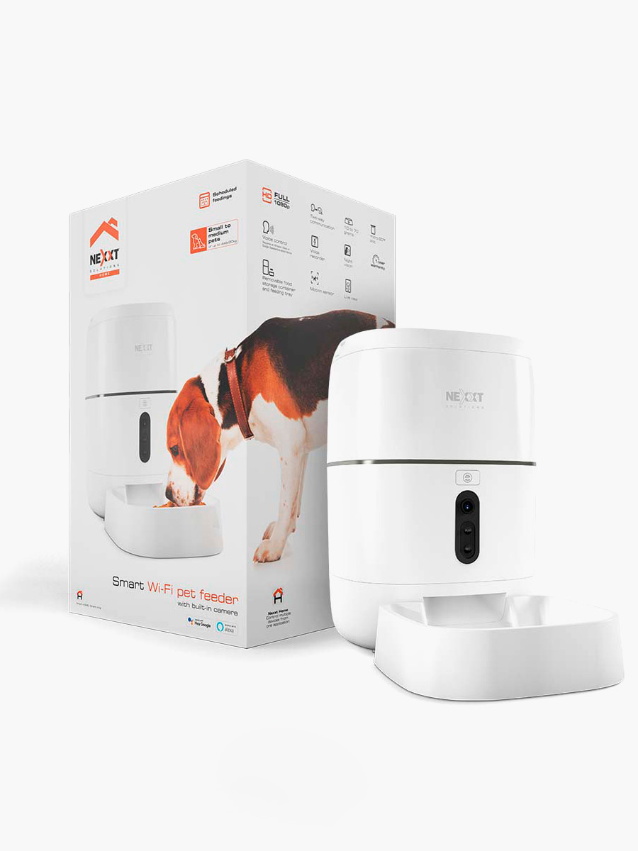 Dispensador Smart Nexxt Comida Para Mascotas
