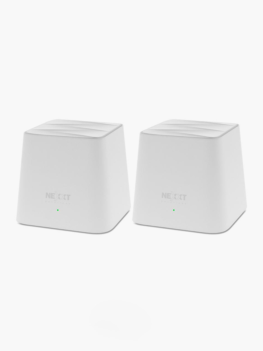 Kit 2 Routers Sistema Wifi Mesh Vektor 2400 - AC Nexxt AC 1200 MBPS