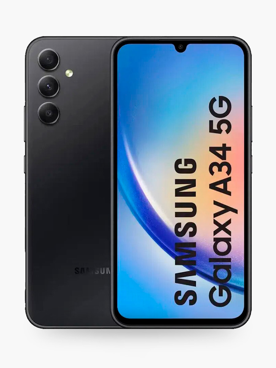 Celular Samsung A34 - 128GB 5G | Negro