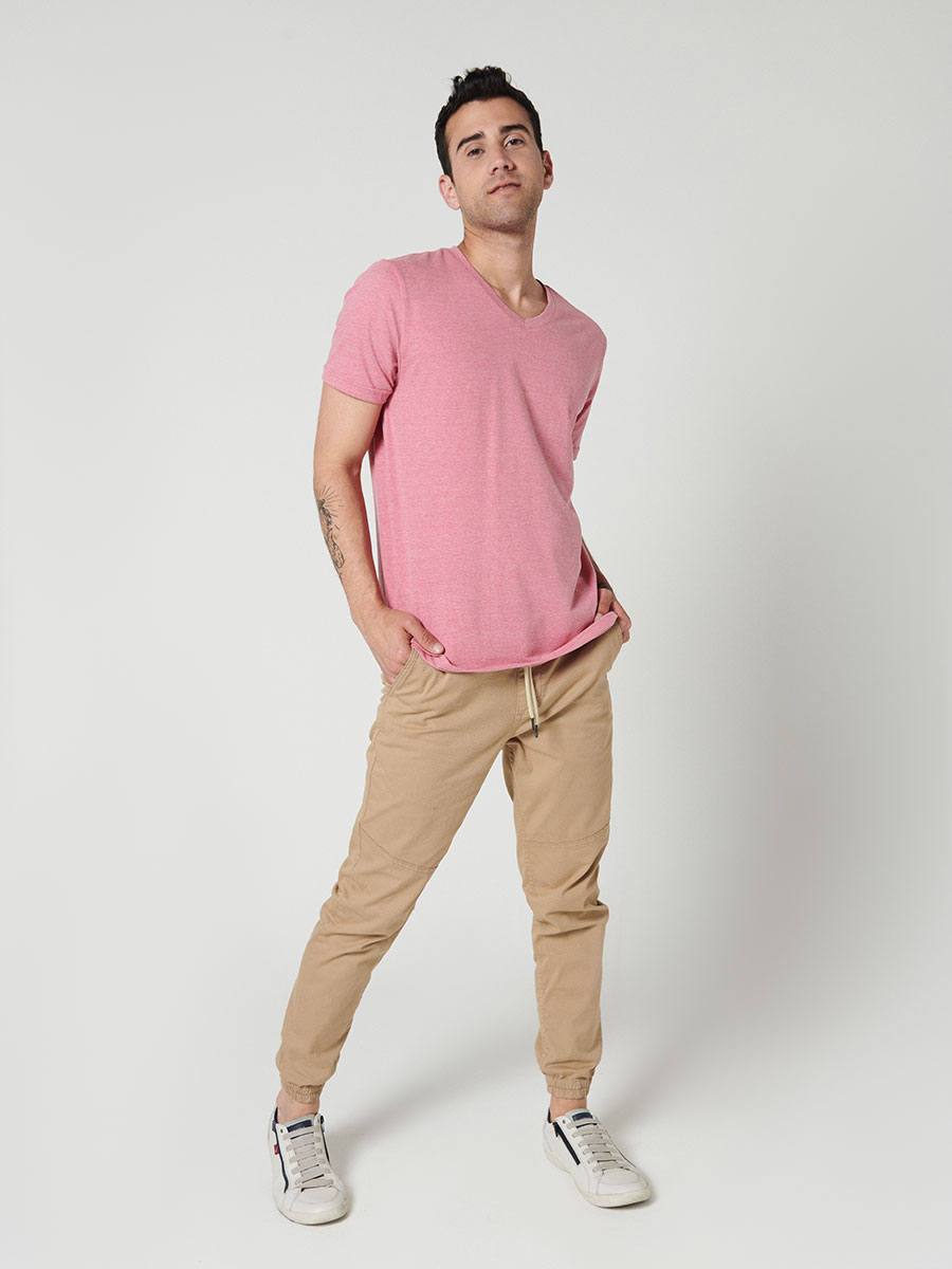 Camiseta cuello en V - Etabasic