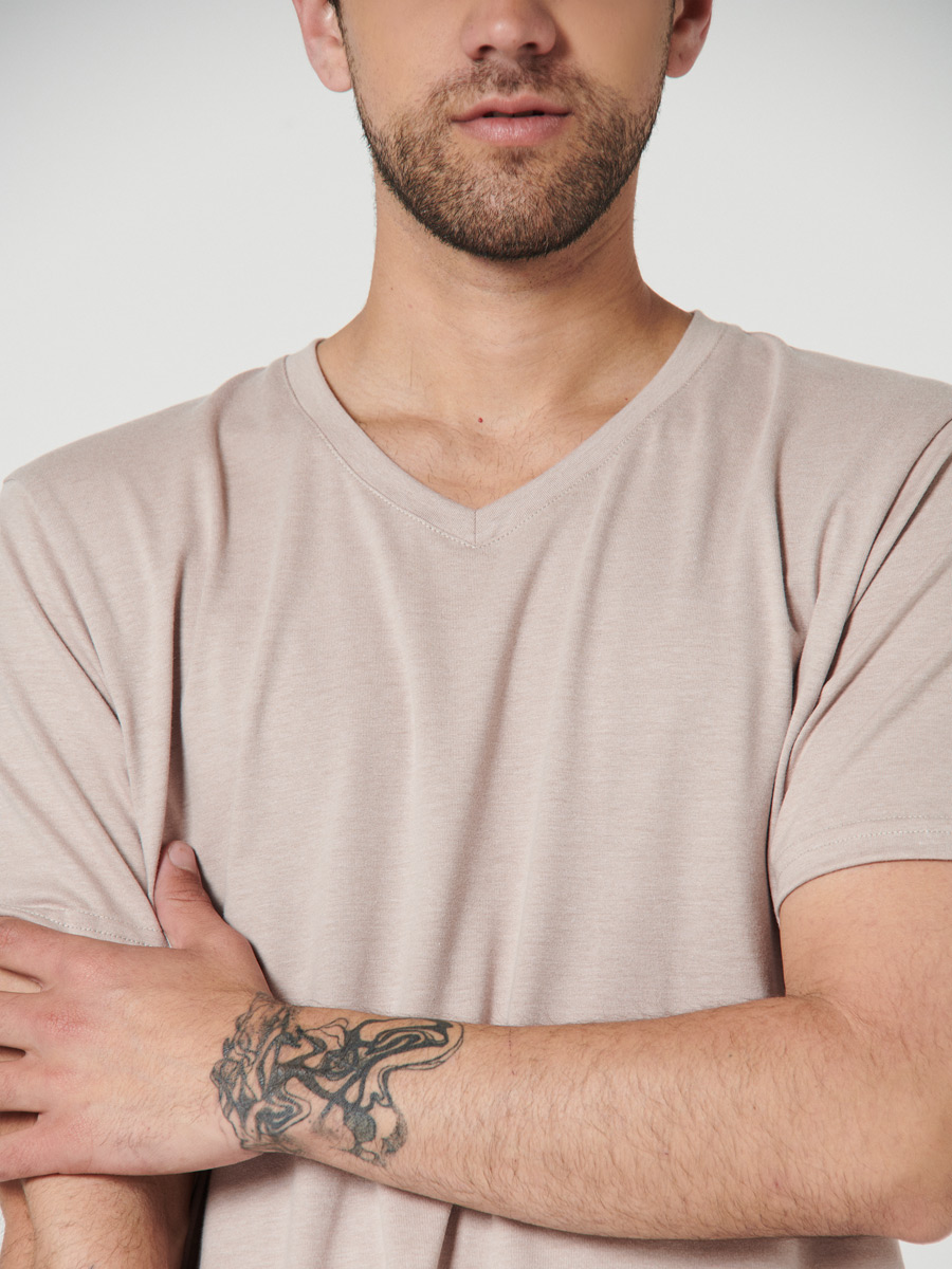 Camiseta cuello en V - Etabasic