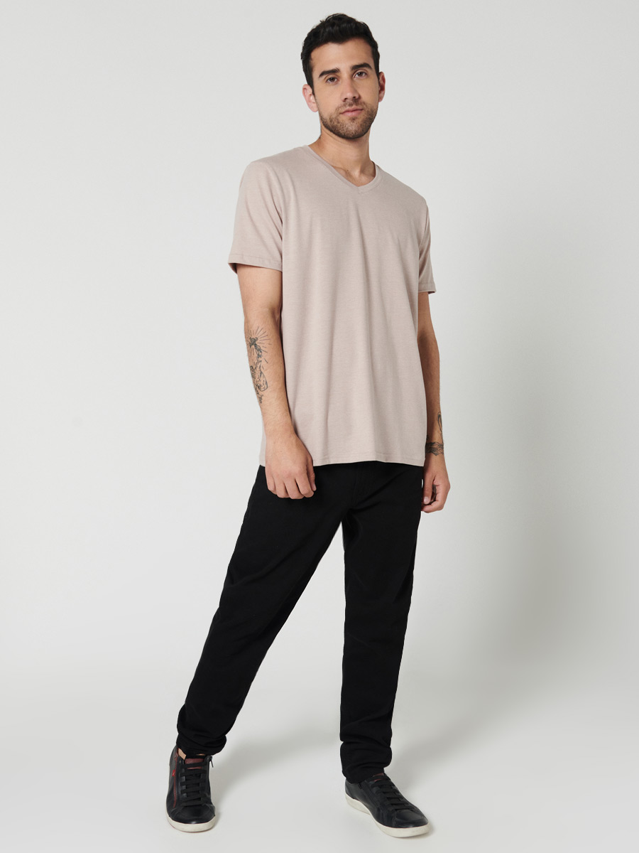 Camiseta cuello en V - Etabasic