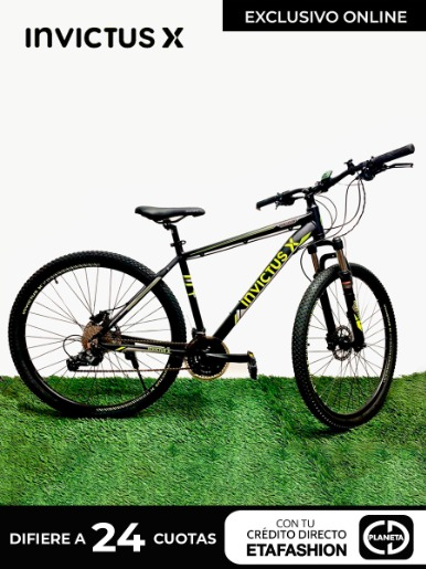 <em class="search-results-highlight">Bicicleta</em> Invictus Aro 29 Mtb Negro/Verde