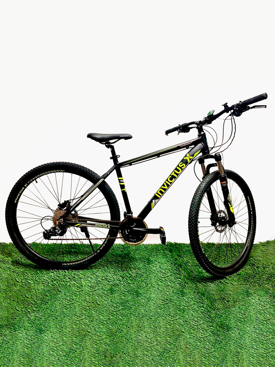 Bicicleta Invictus Aro 29 Mtb | Negro / Verde