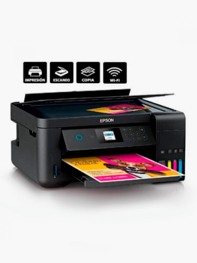 Impresora Multifunción EPSON L4260 Tinta WIFI | Negro