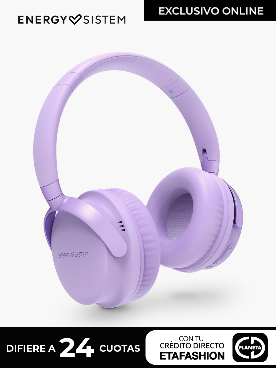 Auriculares Inalambricos Energy Sistem Style 3 / Violeta