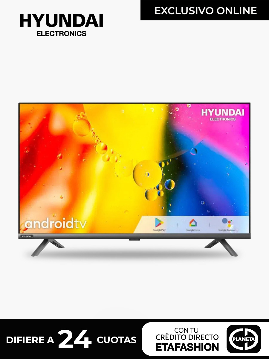 Smart TV LED 55" Hyundai Android / Gris