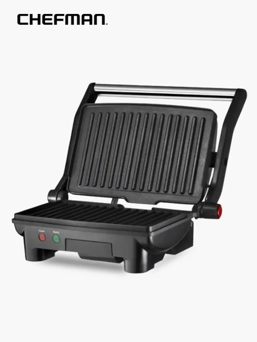 Sandwichera Chefman Panini 3 en 1-2 Rebanadas