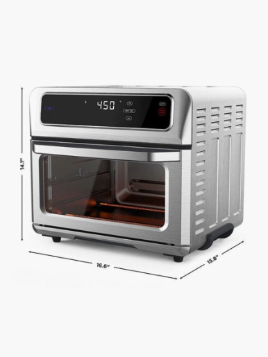 Horno Tostador Airfryer Chefman 9 en 1 con Pantalla Touch / 20 Lts