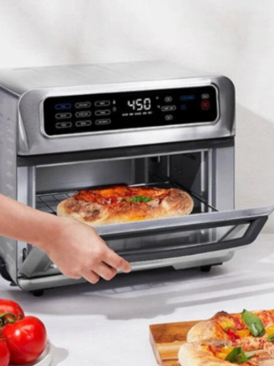 Horno Tostador Airfryer Chefman 9 en 1 con Pantalla Touch / 20 Lts