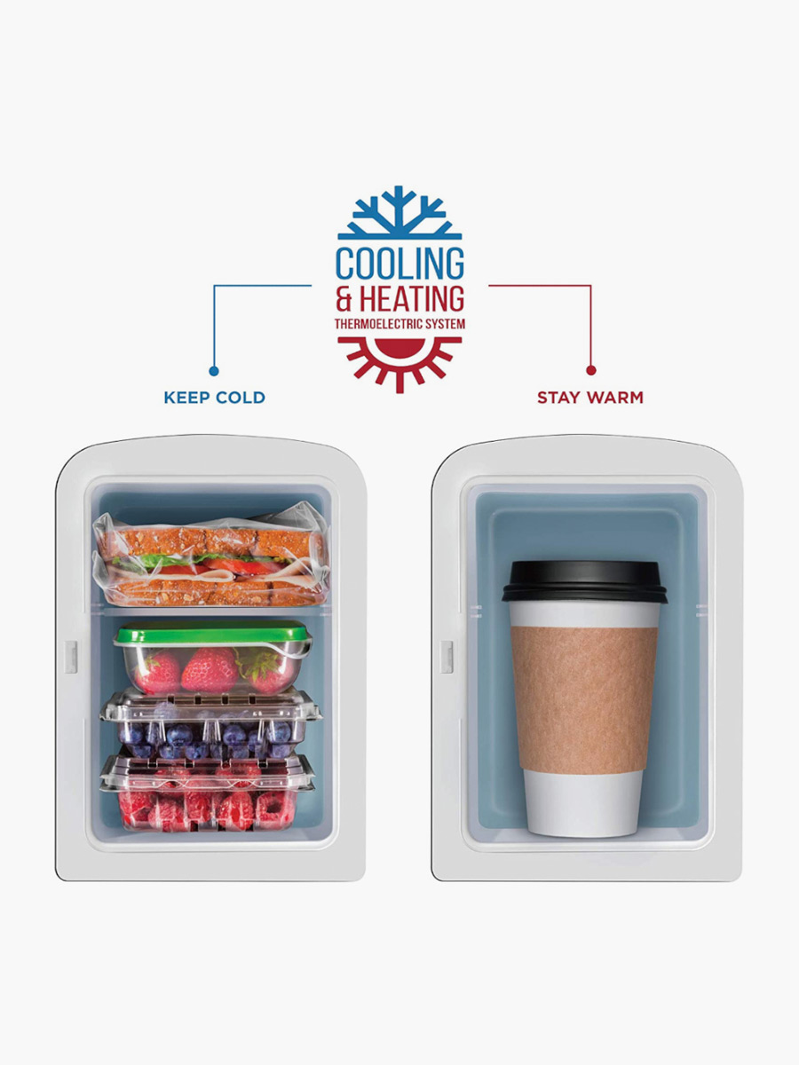Mini Refri Chefman Portátil Puerta Pizarrón / 4 Lts