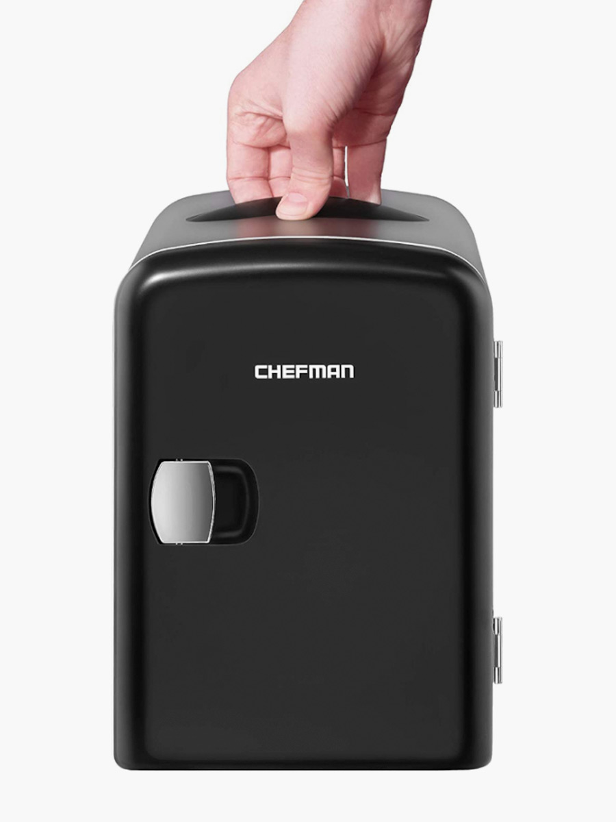 Mini Refri Chefman Portátil Puerta Pizarrón / 4 Lts