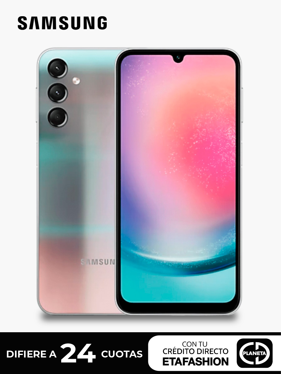 Celular Samsung A24 128 GB | Plateado