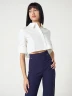 Camisa Crop - Taxi